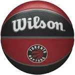 basketball balls Unisex, Wilson NBA Team Toronto Raptors Ball, red