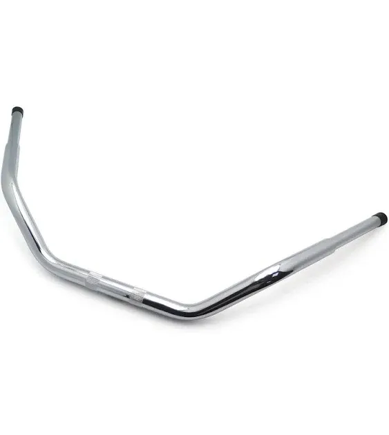 Chrome 1.25&#034; Fat Beach Handlebar Bar For Custom Harley 01-05 FXDL/ 99-17 FXDWG/