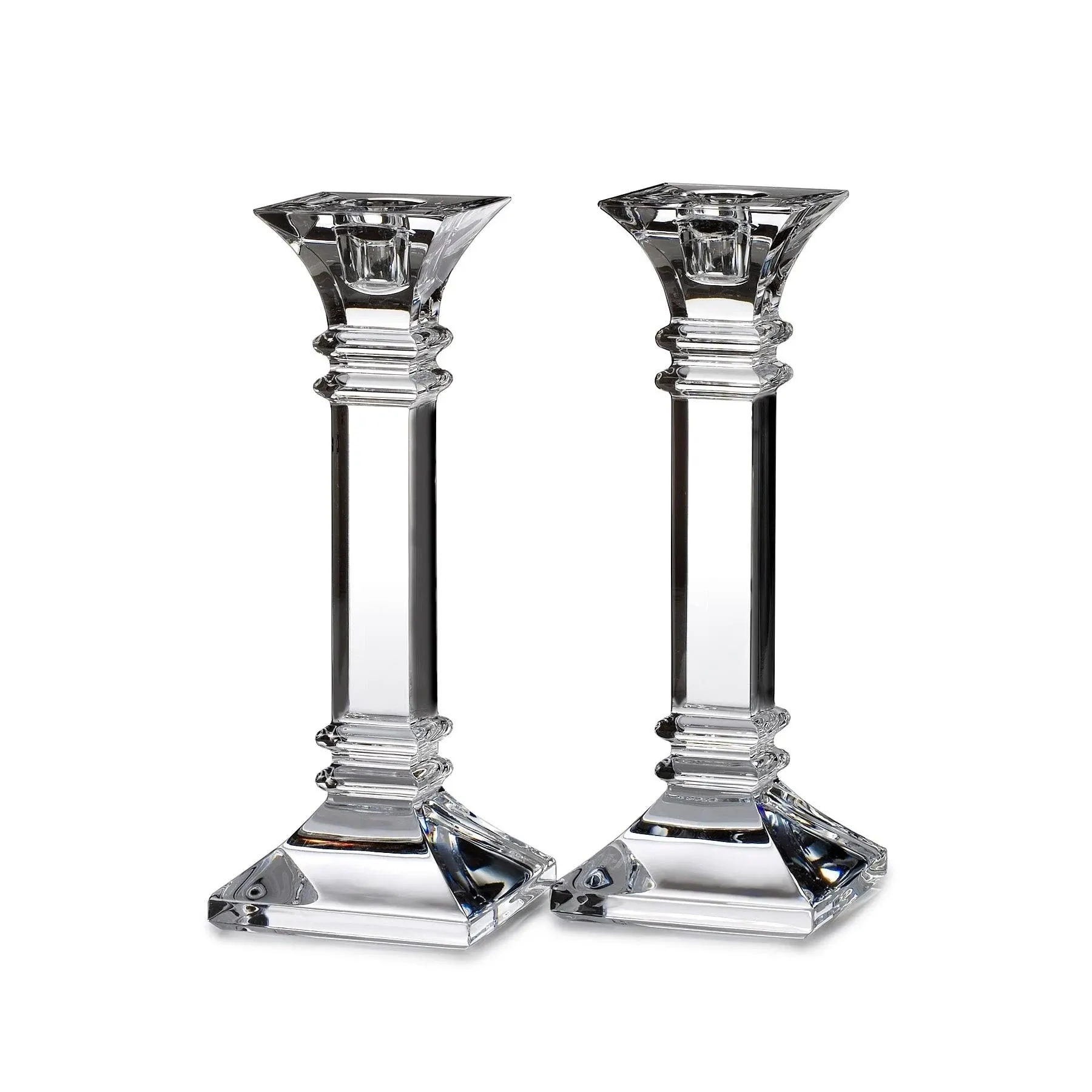 Marquis By Waterford Treviso Candlestick, 8", Clear