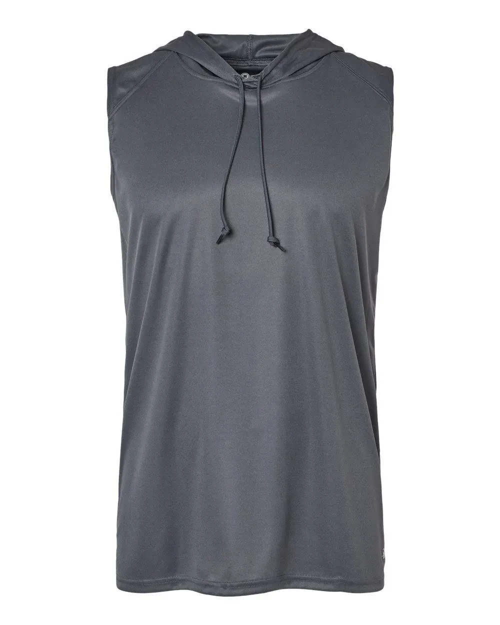 Badger 4108 B-Core Sleeveless Hooded Tee - Graphite - L