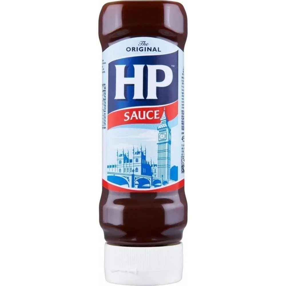 HP Sauce Top Down Brown, 450 g