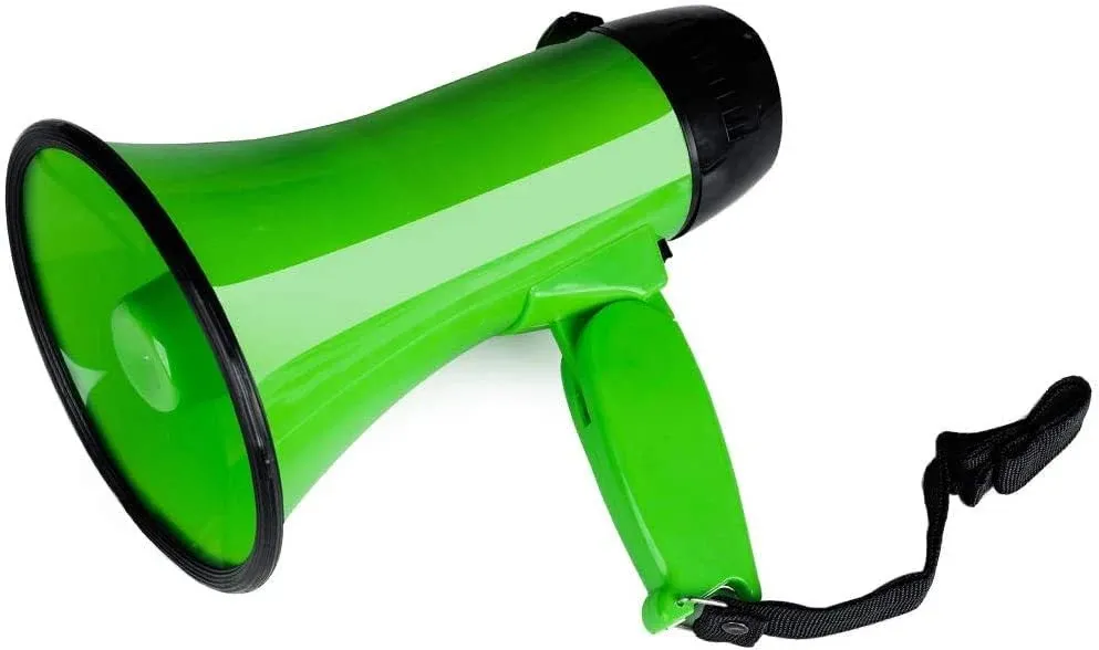 MyMealivos Portable Megaphone Bullhorn