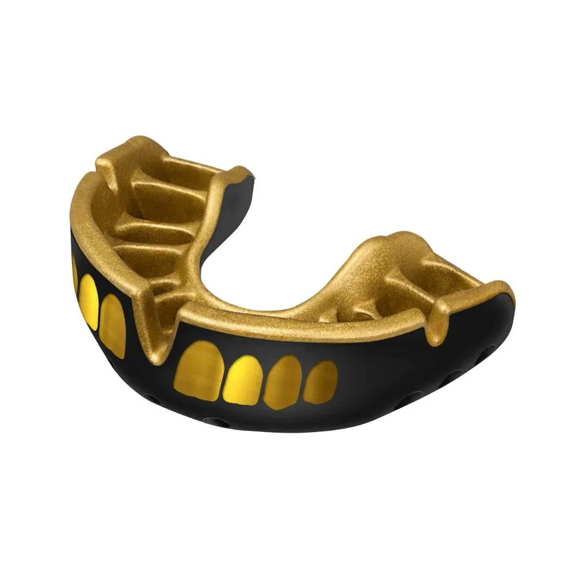 Gold Mouthguard  (Black Grillz)