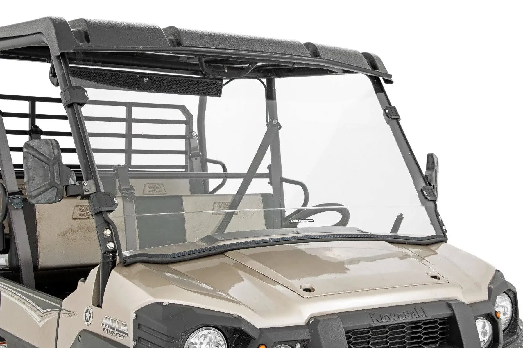 Rough Country Full Front Windshield for Mule Pro-FX 4WD - 98115150