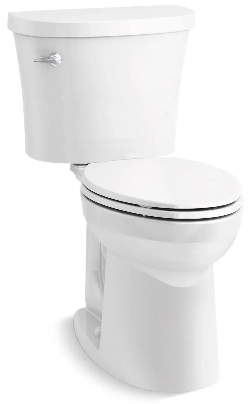 Kingston Comfort Height Complete Solution Two-Piece Elongated 1.28 GPF Toilet