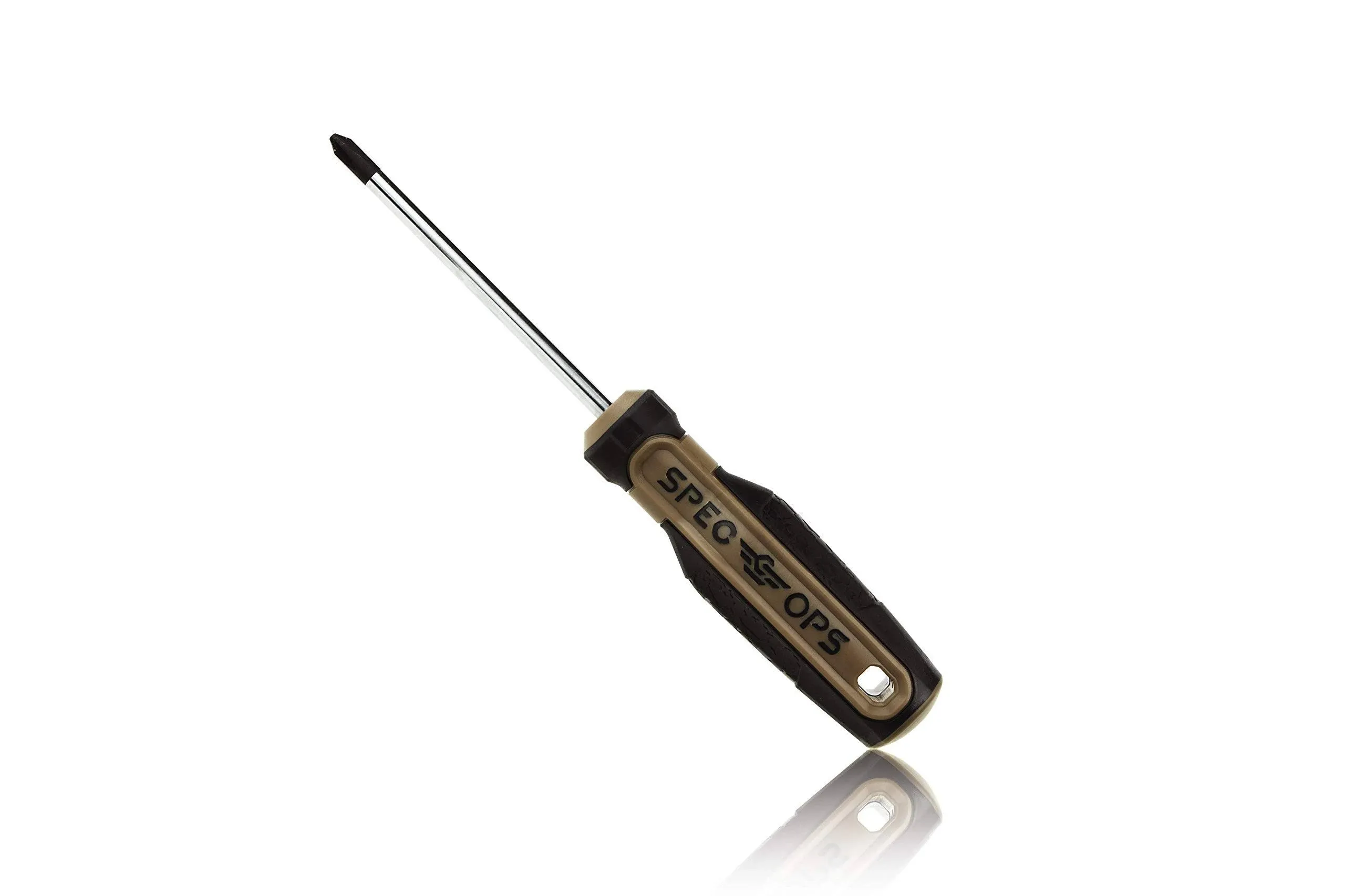 Spec Ops Tools Phillips Screwdriver, 2 x 4", Magnetic Tip, Cr-Mo Steel Shaft, 3% Donated To Veterans