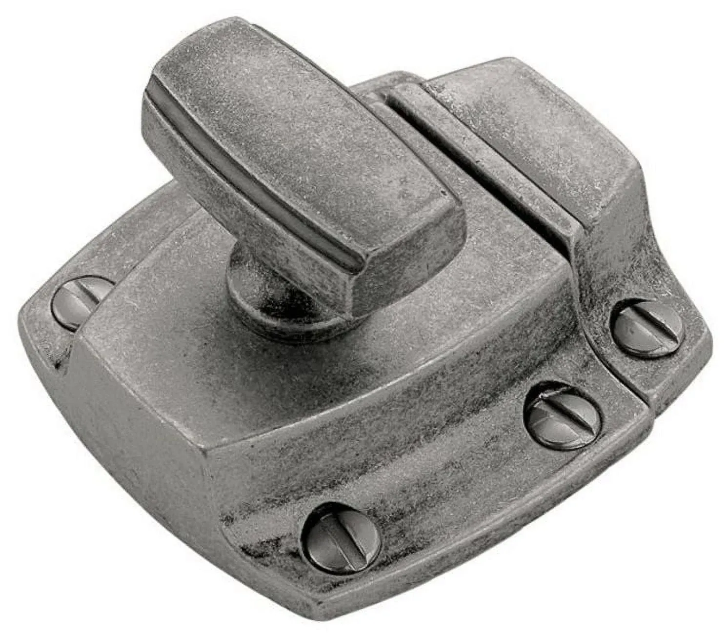 Amerock Highland Ridge 1-5/8&quot; (41mm) Cabinet Latch (Antique Pewter)