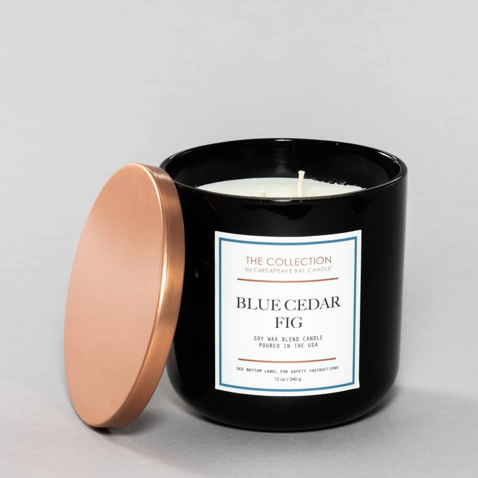 Chesapeake Bay The Collection Blue Cedar Fig 2-Wick Jar Candle