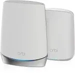 Netgear RBK652S AX3000 Orbi Tri-Band Mesh WiFi 6 System - 1 Each