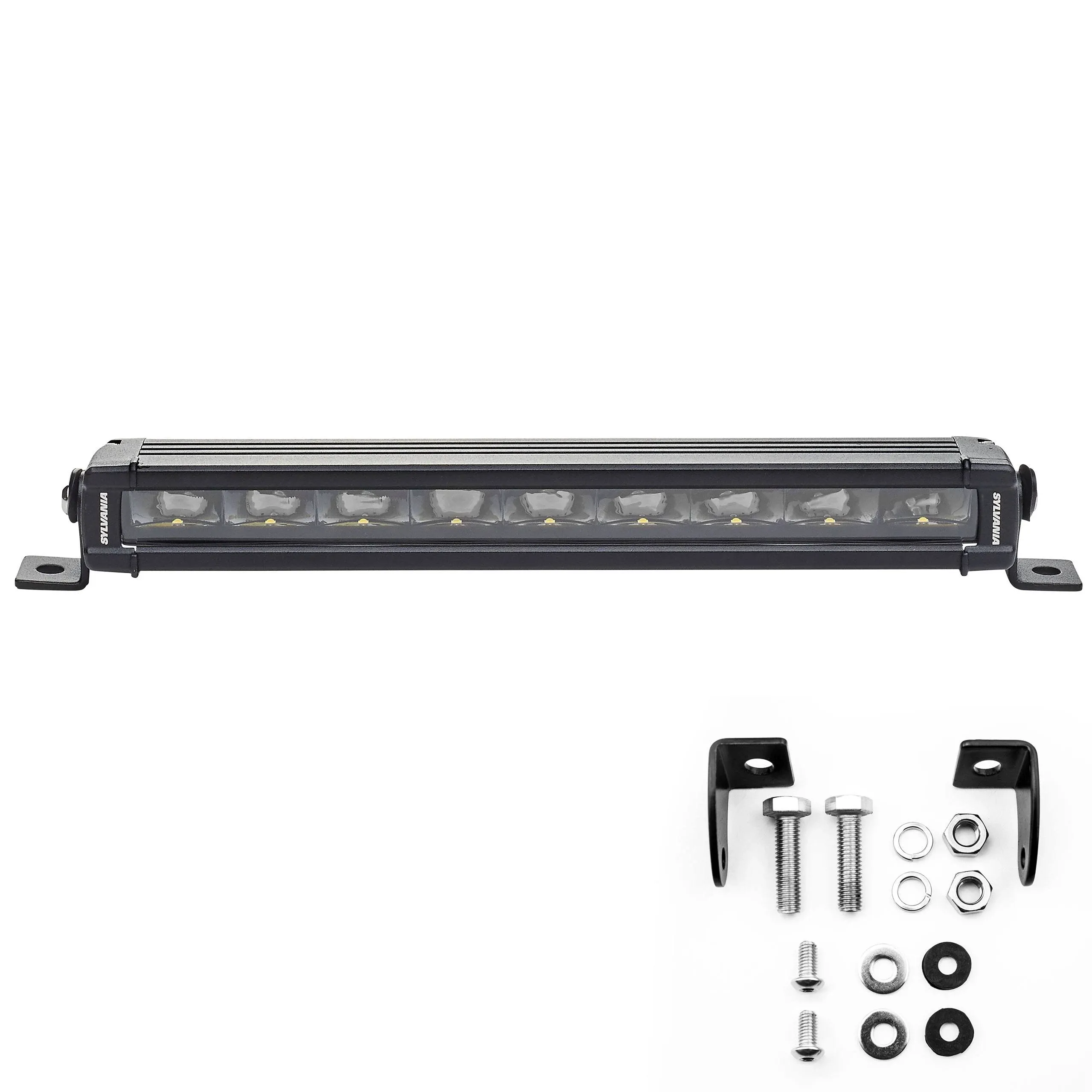 SYLVANIA - Slim 10 Inch LED Light Bar - Lifetime Limited Warranty - Spot Light 2700 Raw Lumens, Off Road Driving Work Light, Truck, Car, Boat, ATV, UTV, SUV, 4x4 (1 PC)