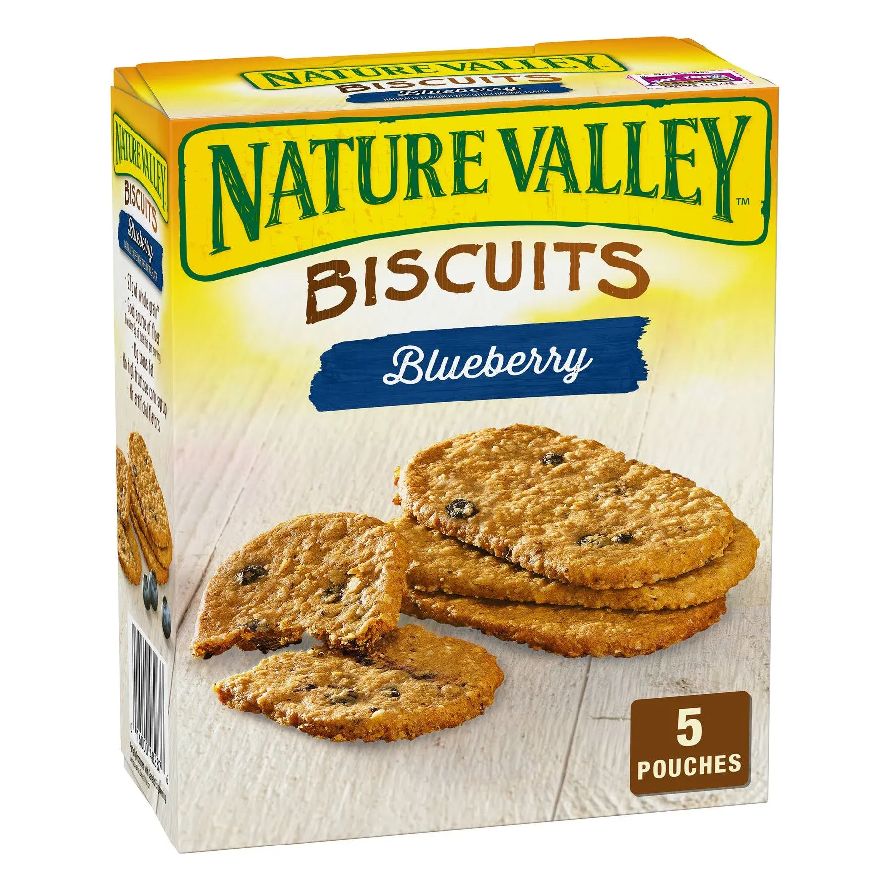 Nature Valley, Breakfast Biscuits, Blueberry, 8.85oz Box (Pack of 3)