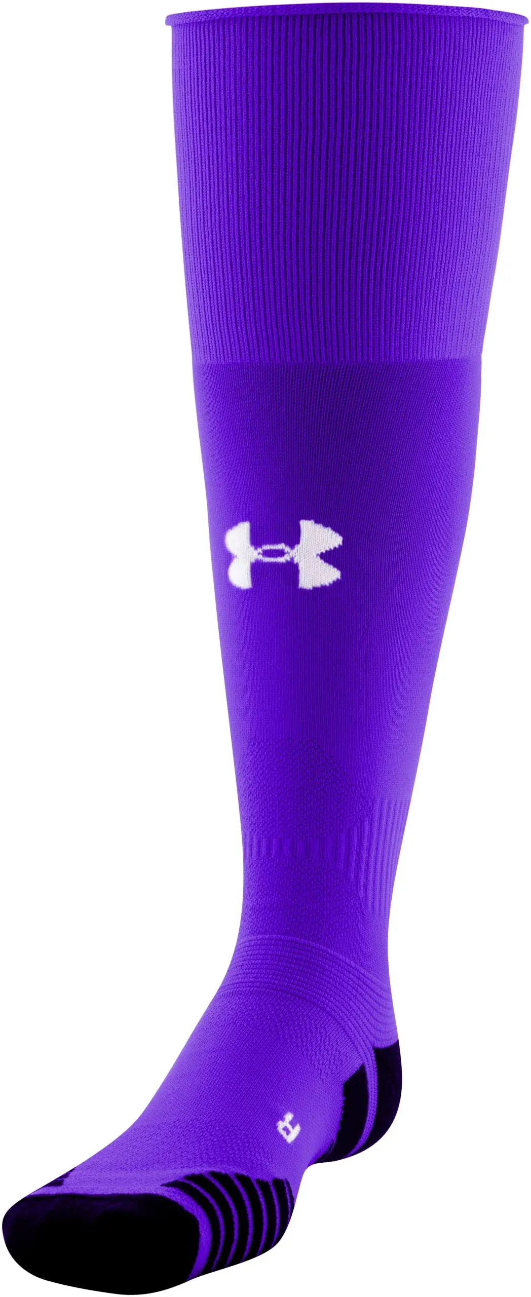 Under Armour Soccer Sock Over The Calf Purple / L