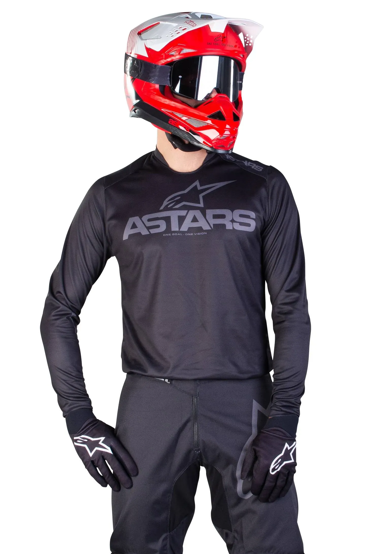 Alpinestars Fluid Jersey - Graphite - 2021 Model