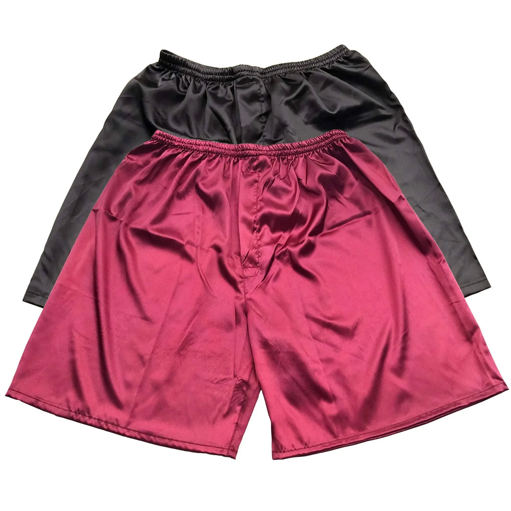 TONY & CANDICE Men's Satin Boxers Shorts Combo Pack Underwear