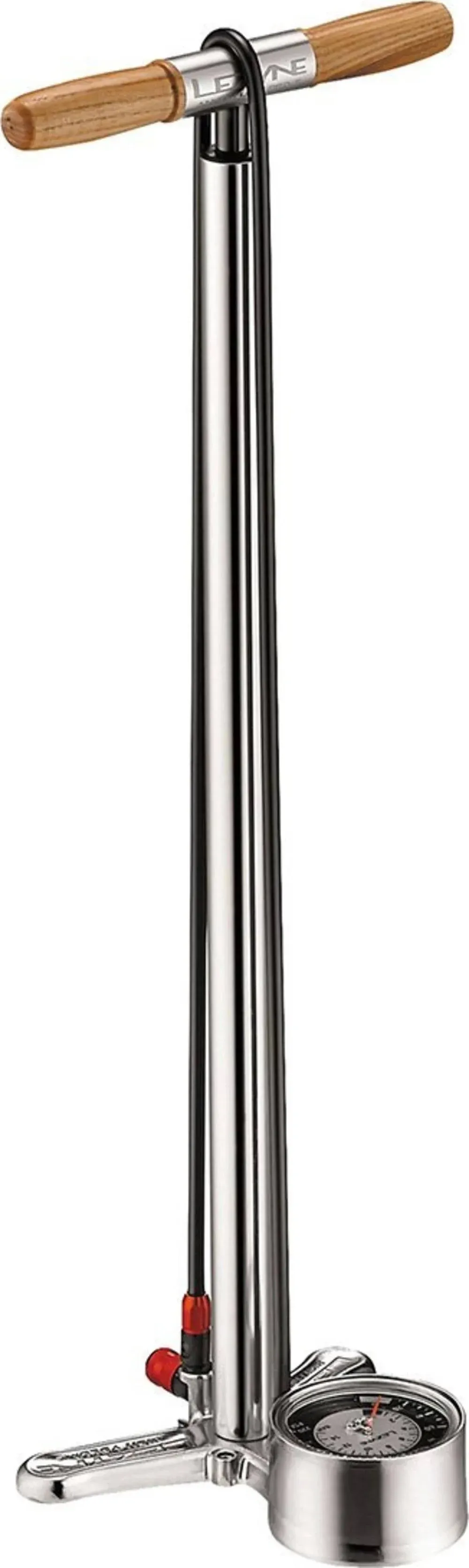 Lezyne Alloy Drive Tall Floor Pump Silver, One Size