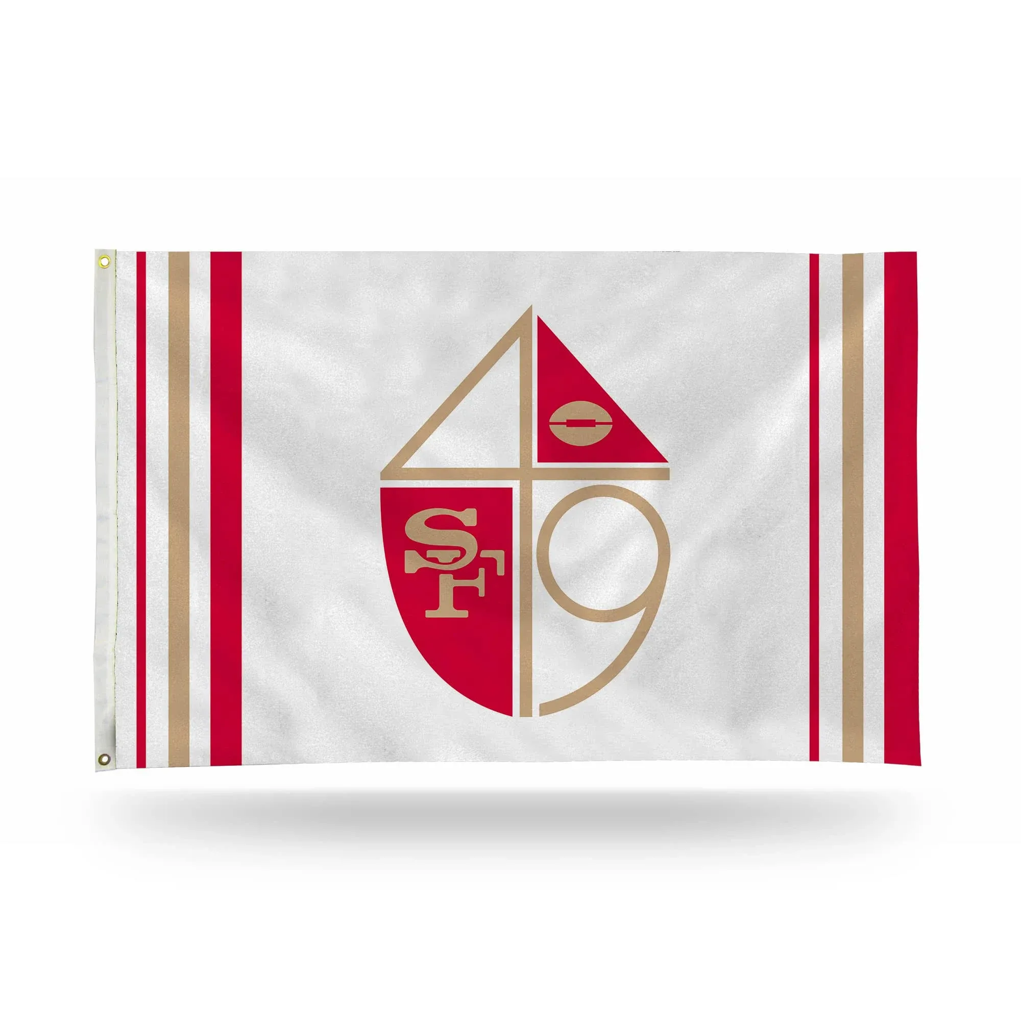 Rico Industries NFL Football San Francisco 49ers Retro 3' x 5' Banner Flag