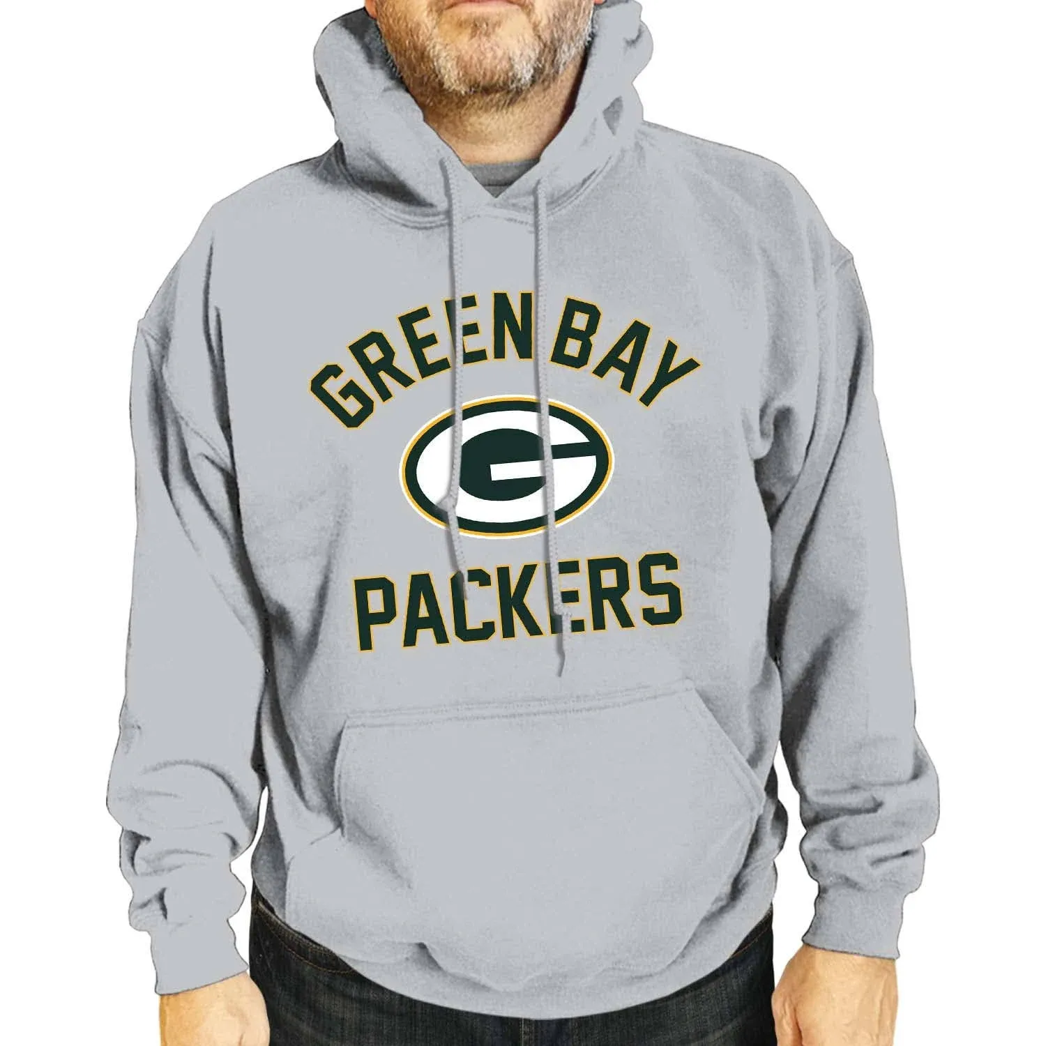 Team Fan Apparel NFL Adult Gameday Hooded Sweatshirt - Poly Fleece Cotton Blend ...