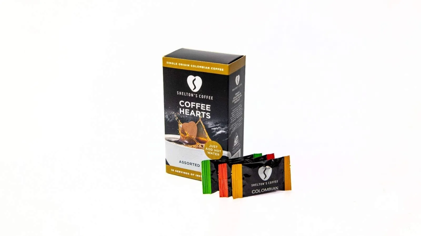 Shelton's Coffee Hearts Assorted Flavour 25G