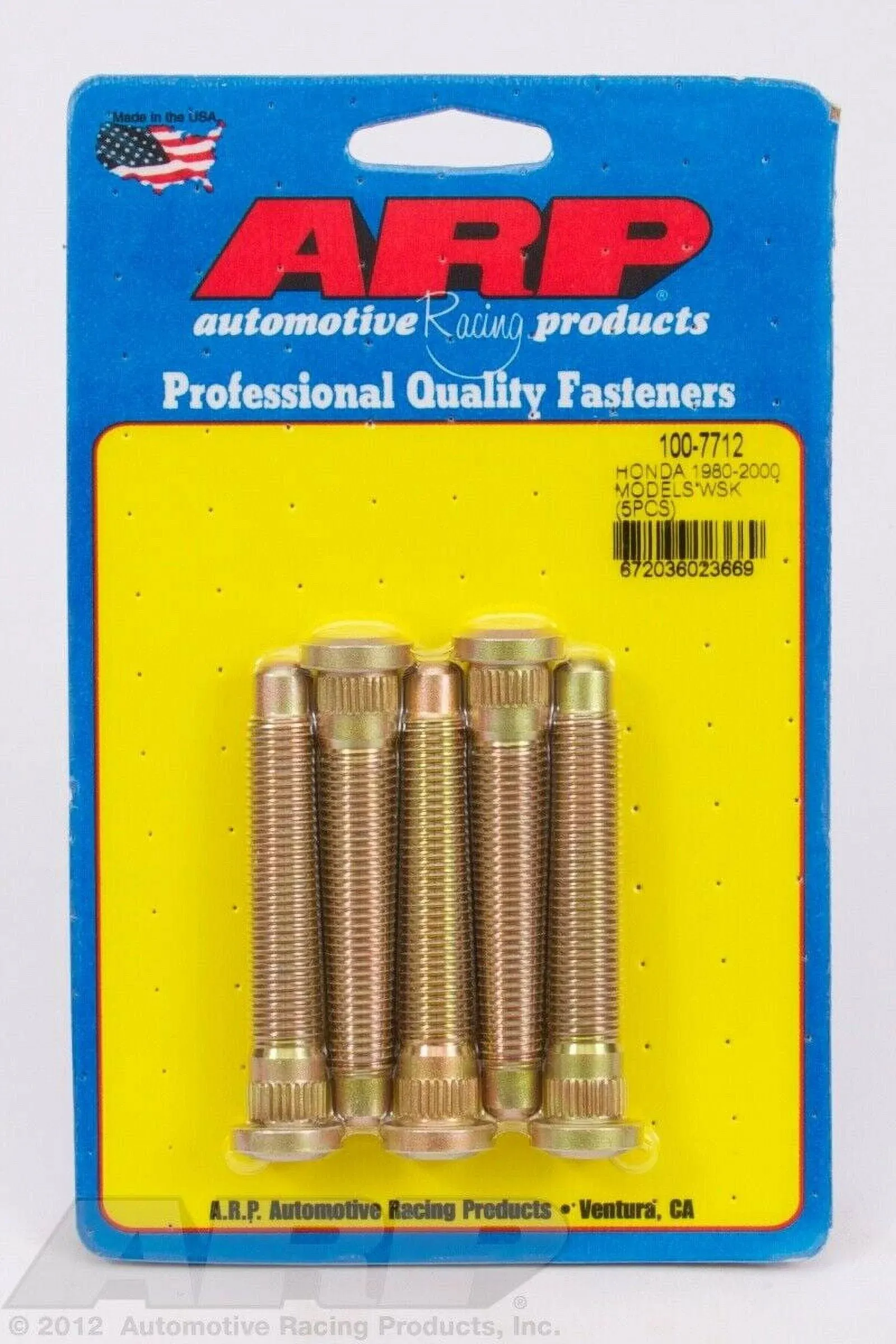 ARP 100-7712 Wheel Stud Kit