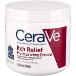 CeraVe Itch Relief Moisturizing Cream - 12 oz jar