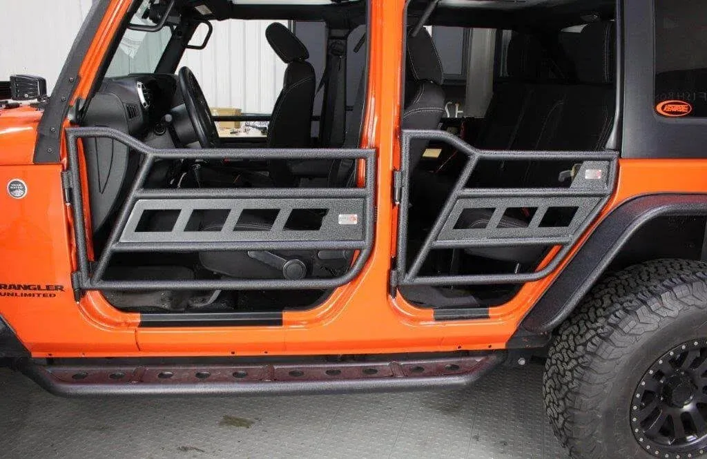 Fishbone Offroad fb24022: 07-18 Jeep Wrangler JK 4 Door Front Rear Tube Doors