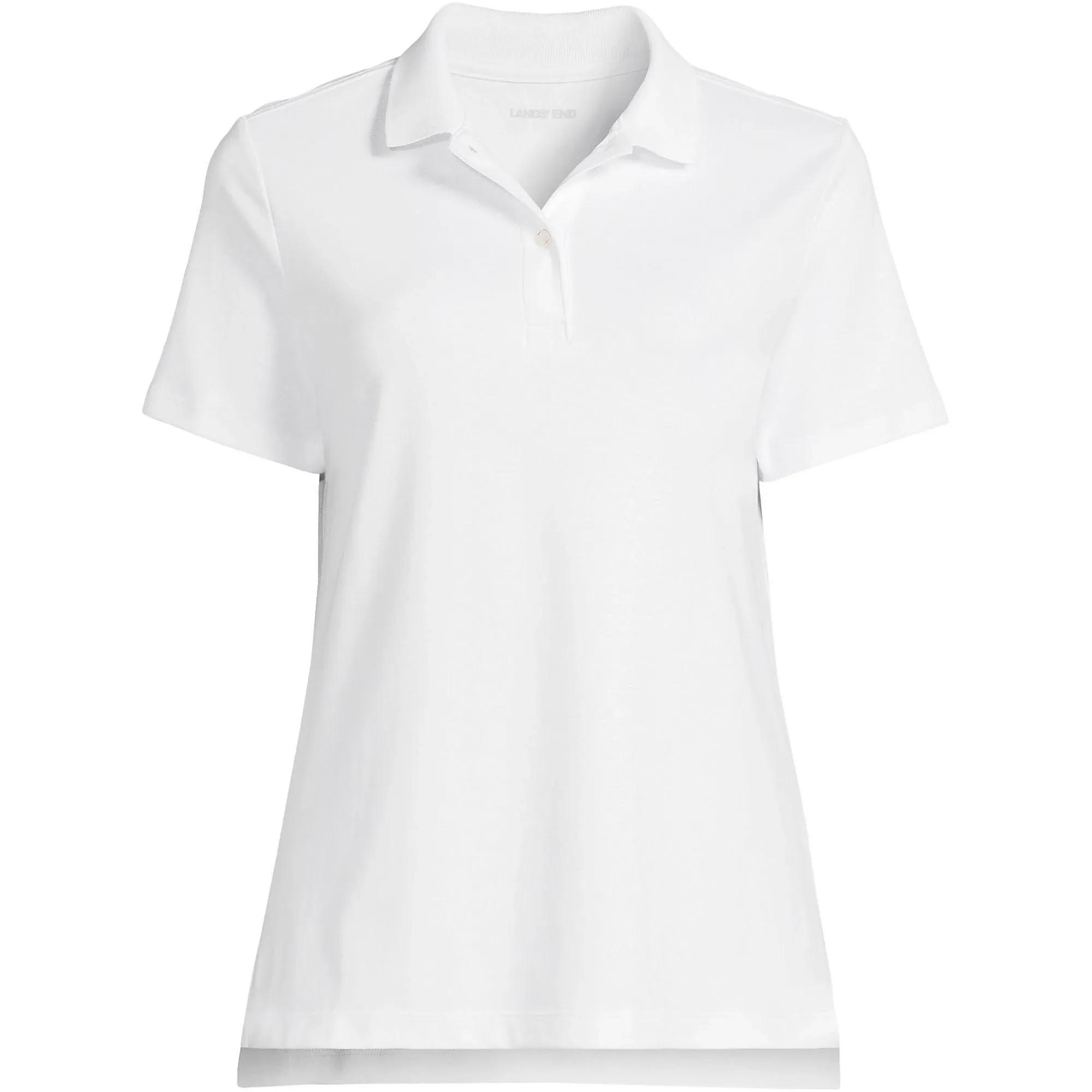 School Uniform Women's Short Sleeve Feminine Fit Interlock Polo Shirt