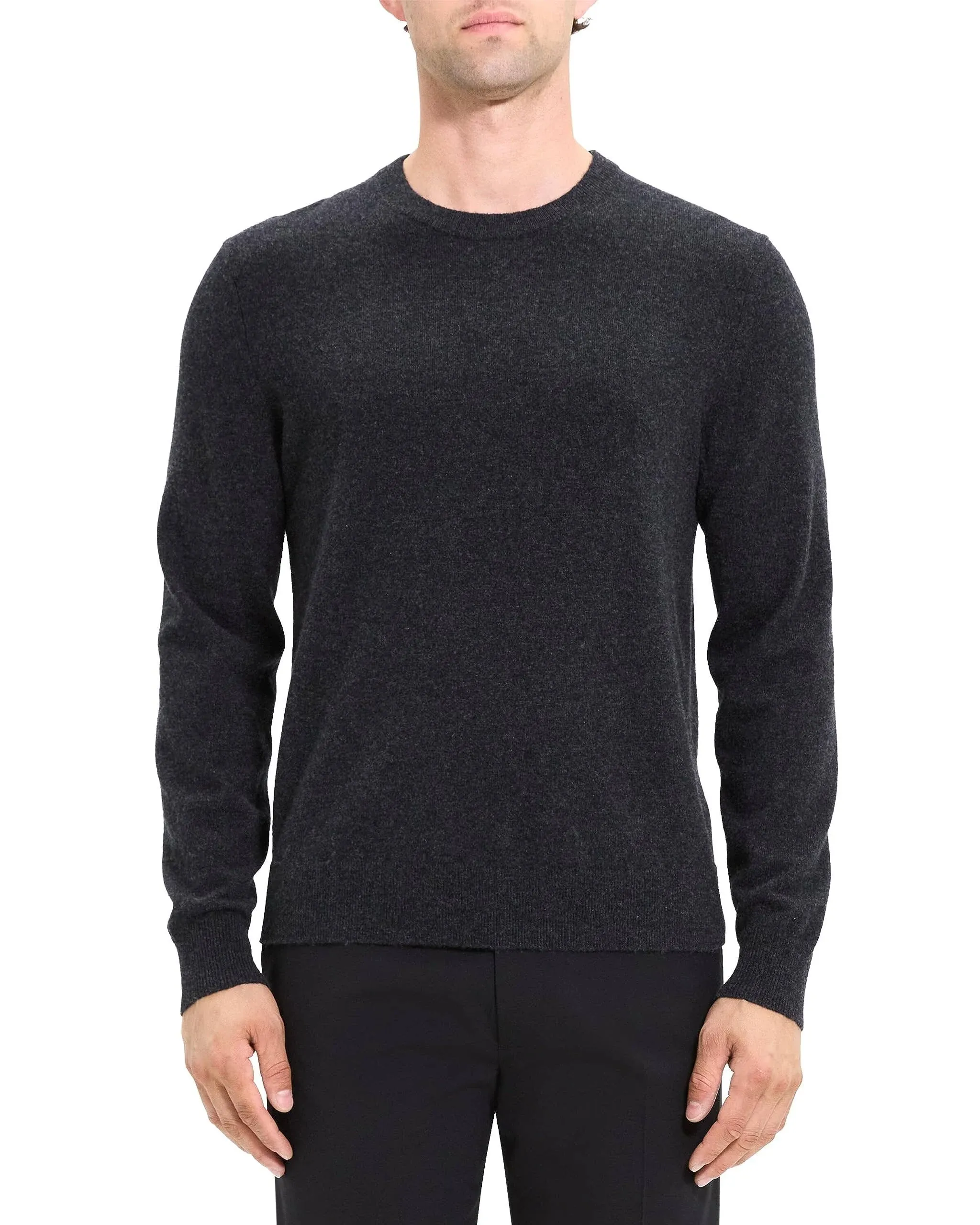 Theory Men's Hilles Crew B. Cashmere Sweater