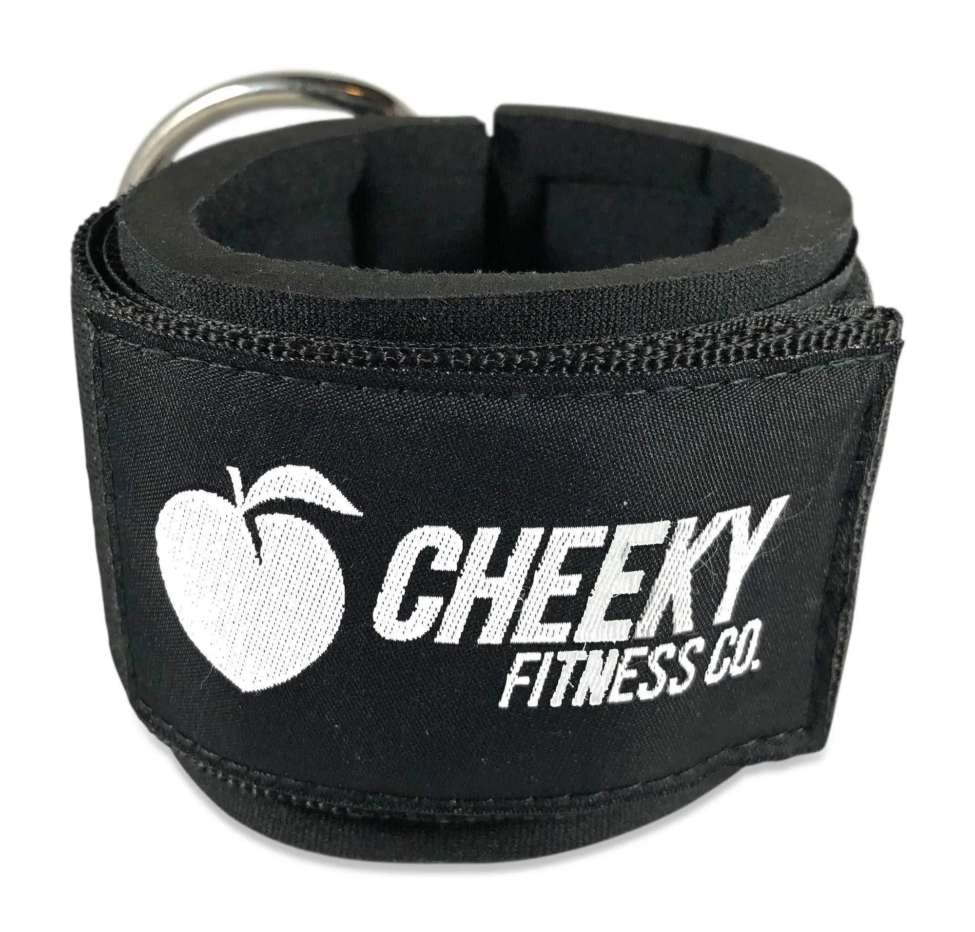 Cheeky Fitness Padded Ankle Straps for Cable Machines Foot Strap Attachment Cuff ...