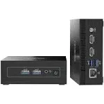 Back Sweet Home AIR11SE Mini PC Computer with Win 11 6GB RAM LPDDR4 128GB M.2 SSD