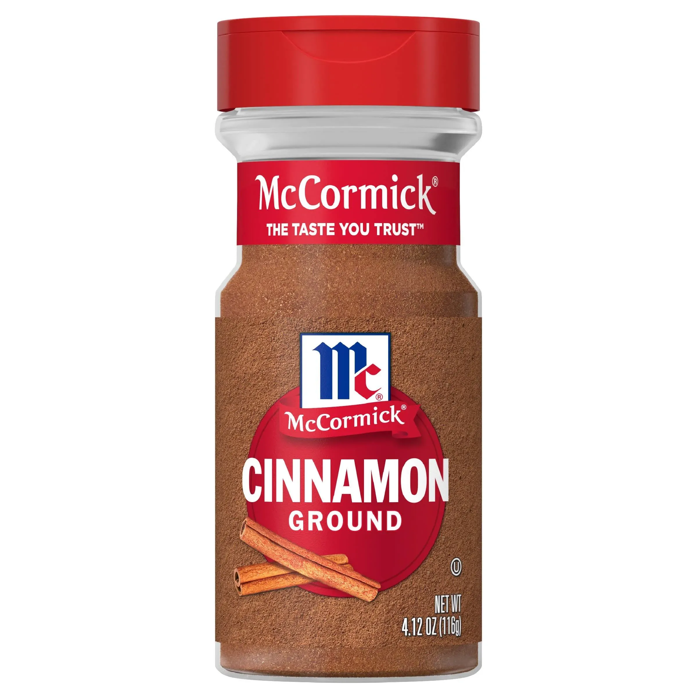 McCormick Kosher Ground Cinnamon 4.12 Oz Bottle Non GMO Rich Flavor Household