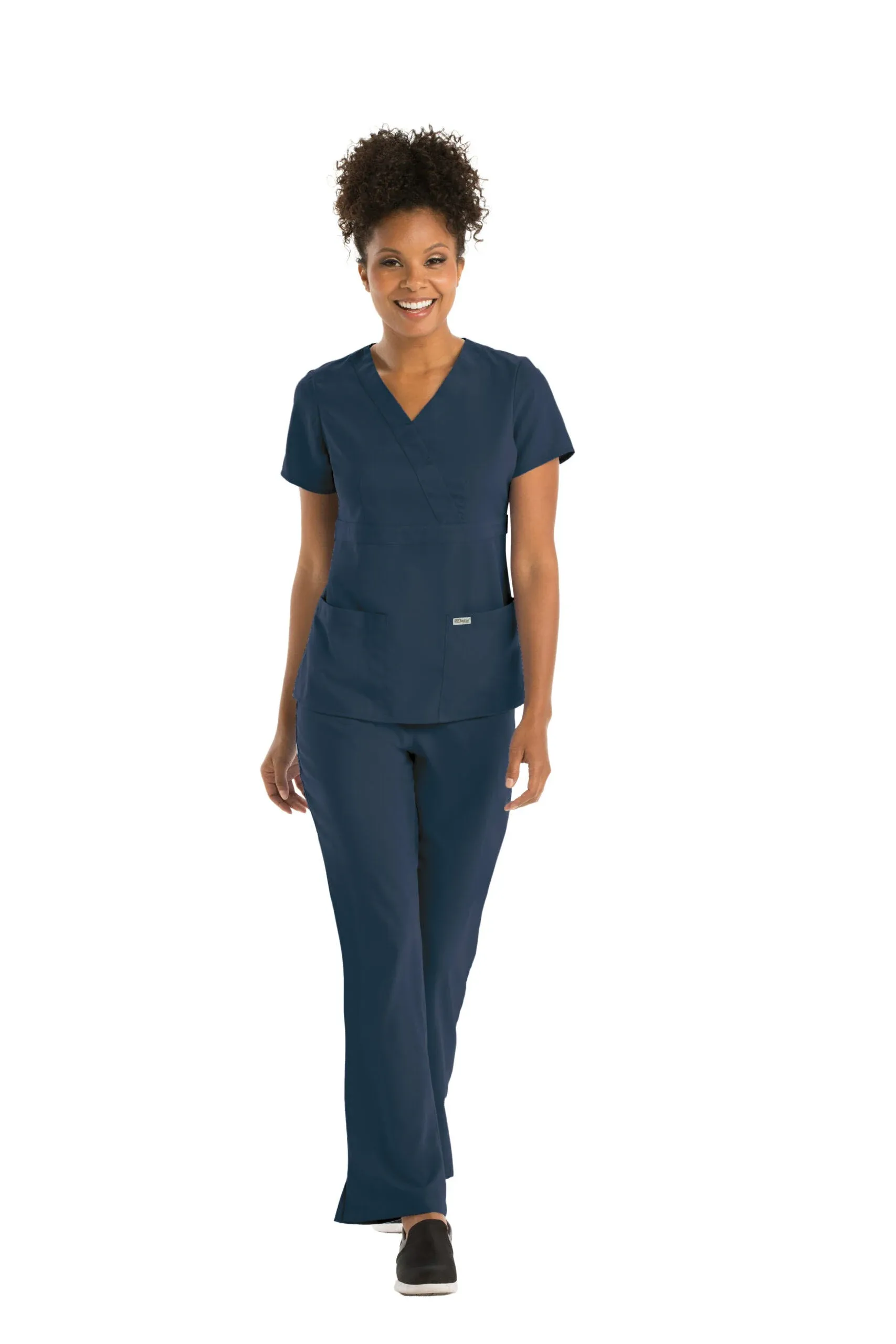 BARCO Grey's Anatomy Scrubs - Riley Scrub Top for Women, V-Neck Super-Soft Women's Scrub Top