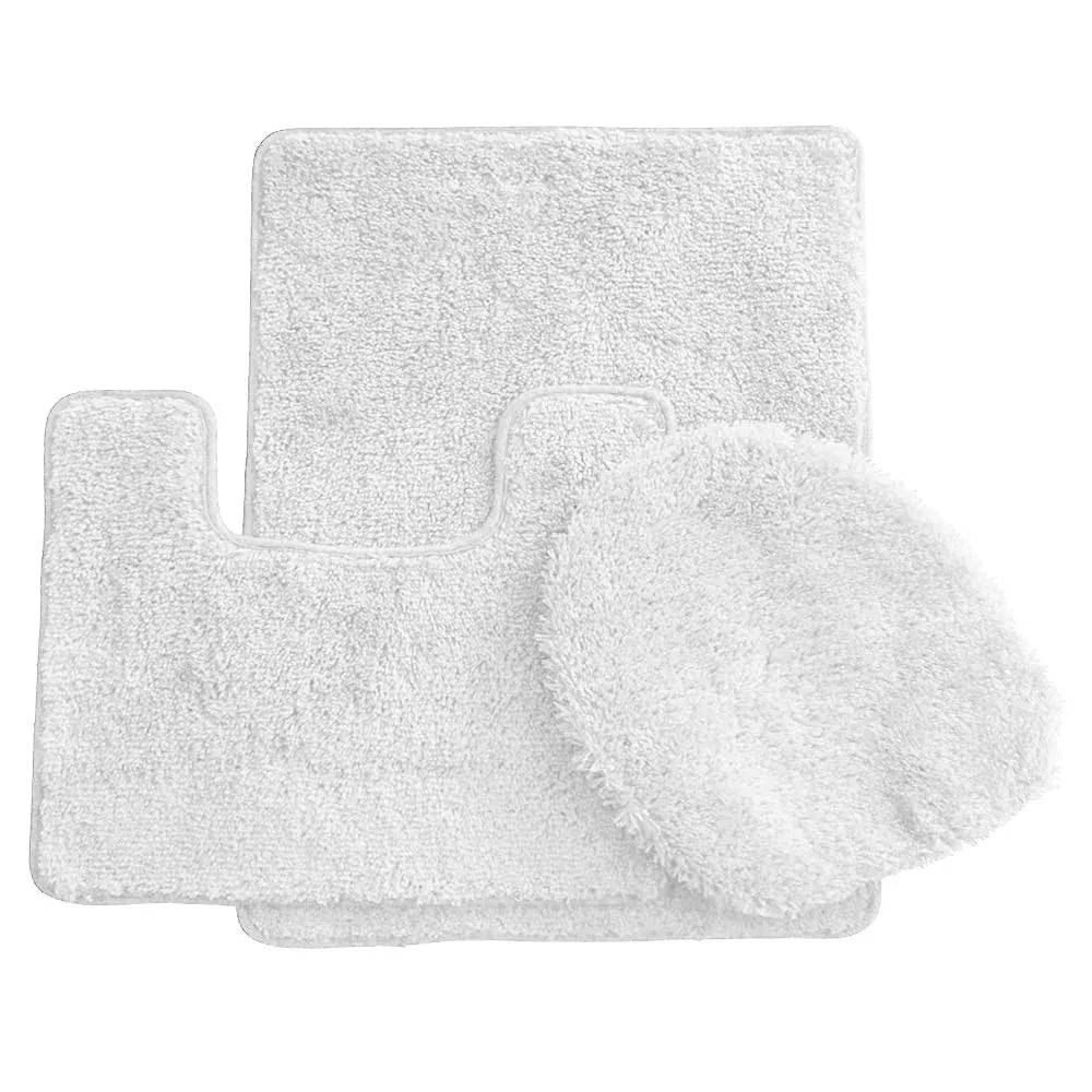 3-Piece Set: Simple Elegance by Ben&Jonah Bath Rug