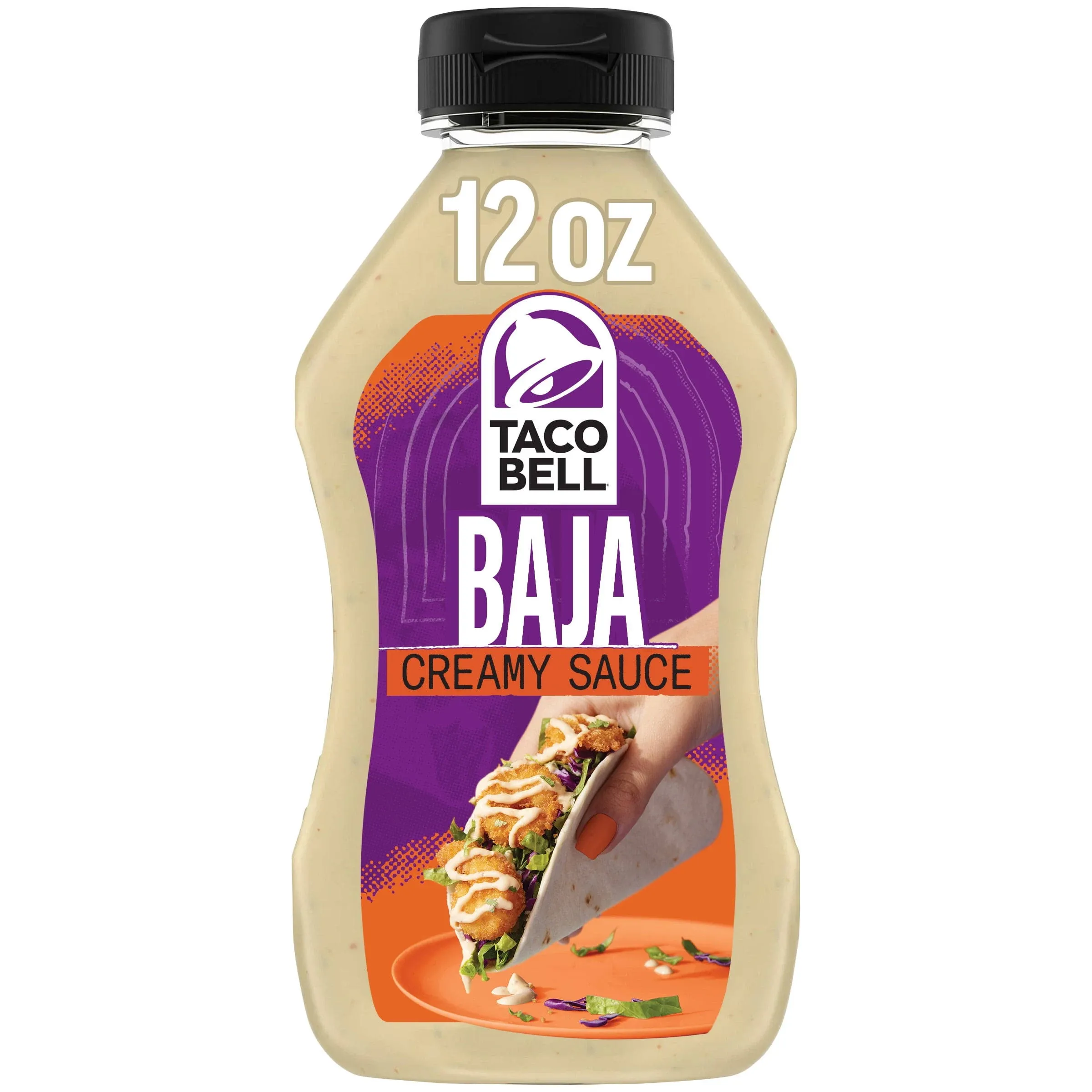 Taco Bell Sauce, Baja, Creamy - 12 fl oz