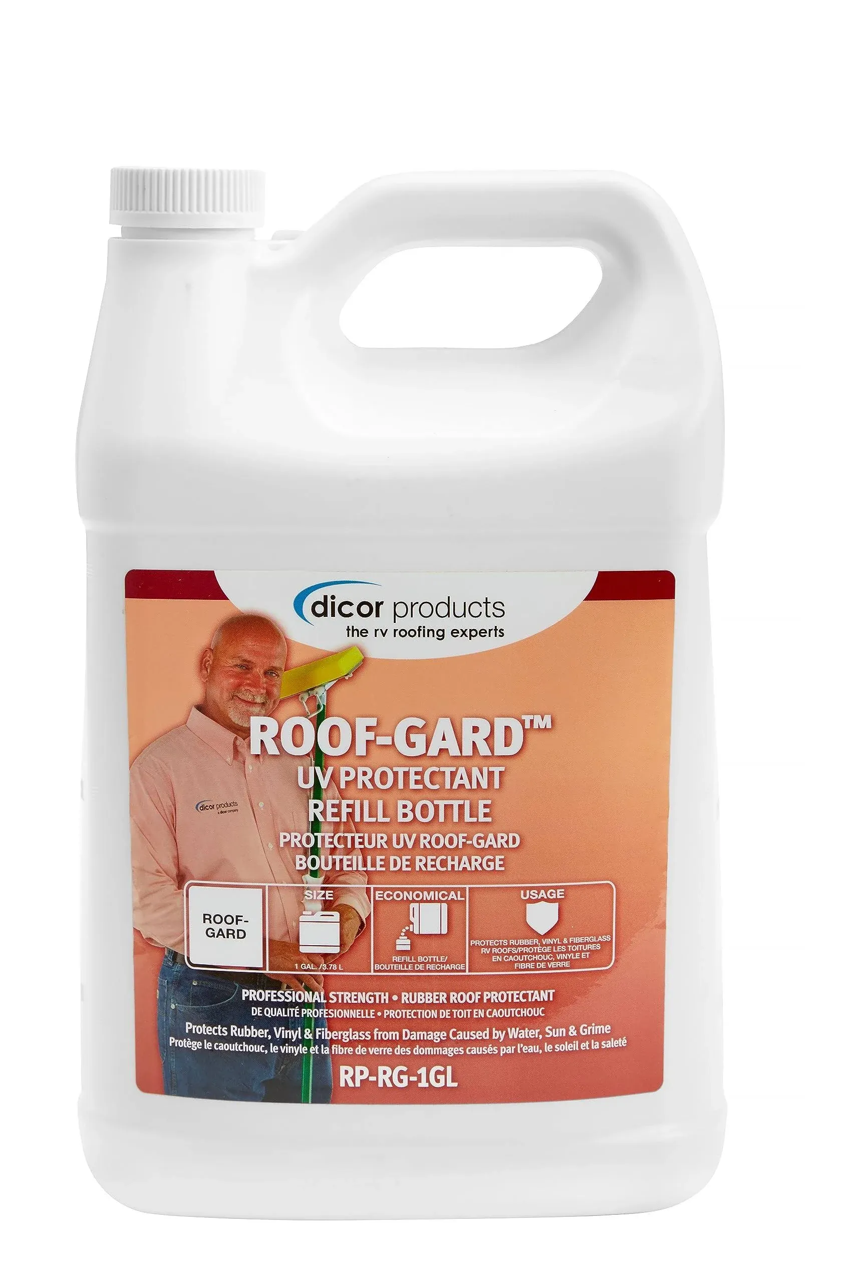 Dicor Rp-rg-1gl Roof-Gard Rubber Roof Protectant - 1 Gallon