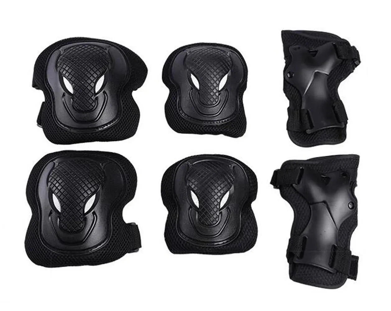 Unisex Teens/Youth/Adults Knee Pad Elbow Pads Wrist Guards Protective Gear Guards Set for Skating Scooter Skateboard Rollerblade Roller Skates Cycling Bike Inline Riding Extreme Sports