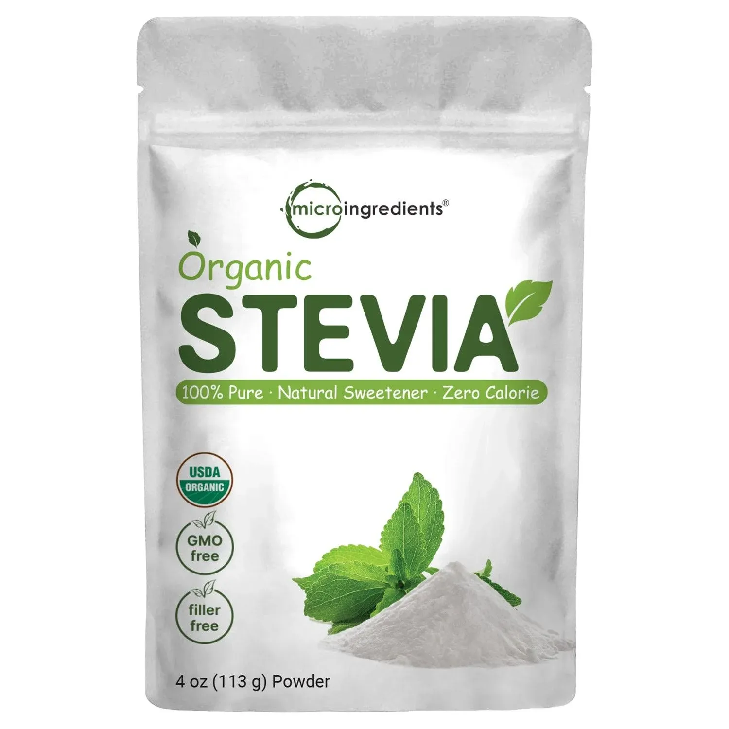 Micro Ingredients Pure Organic Stevia Powder