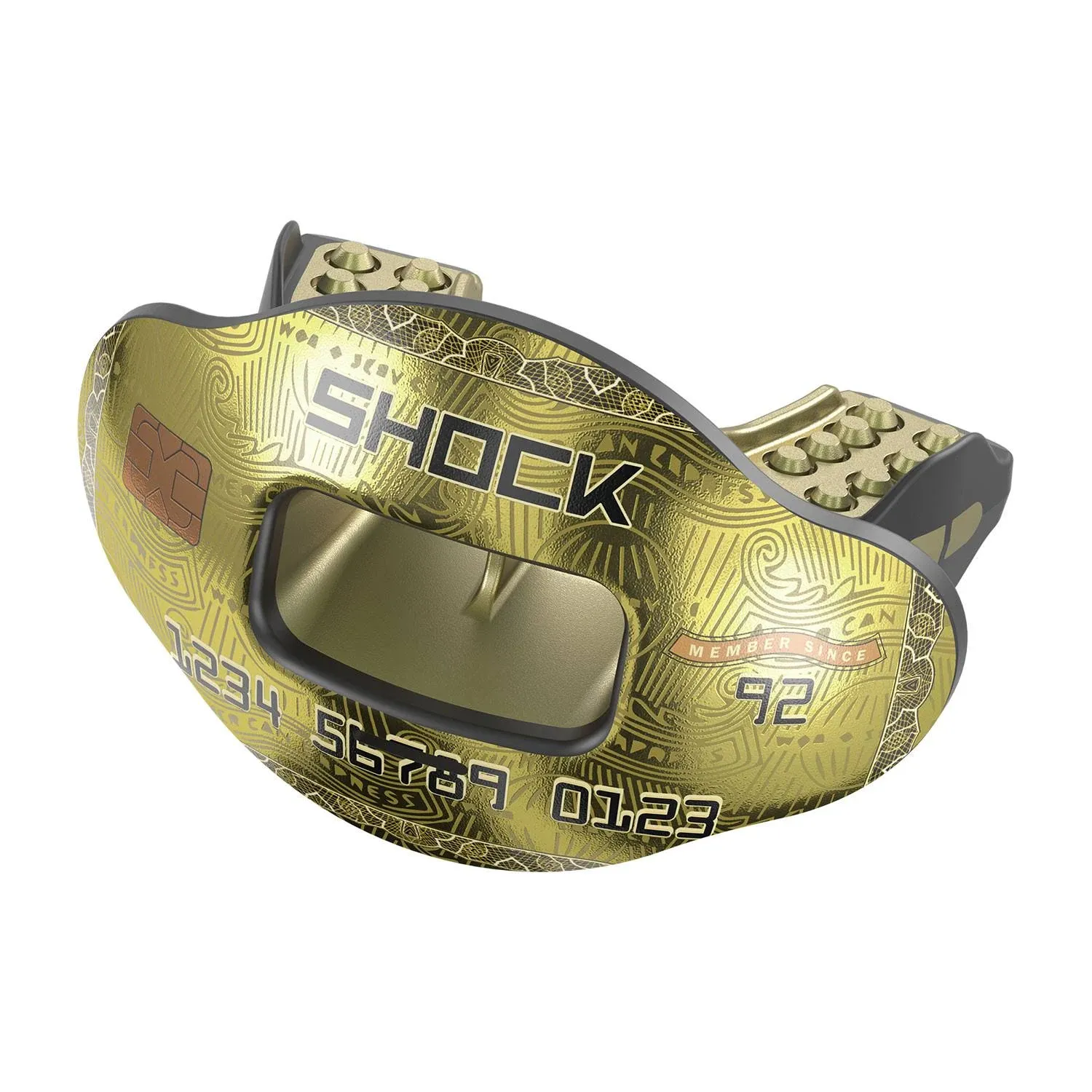 Chrome Gold Card Max Airflow Football Lipguard| Shock Doctor