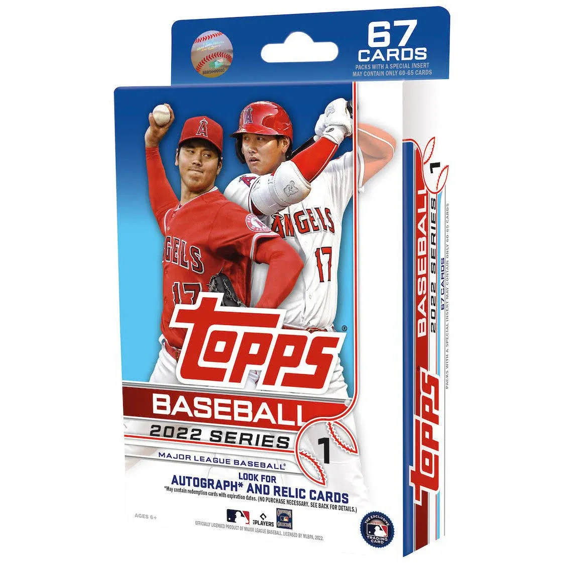 2022 Topps Series 1 MLB Baseball Hanger Box --- Factory Sealed!! New!