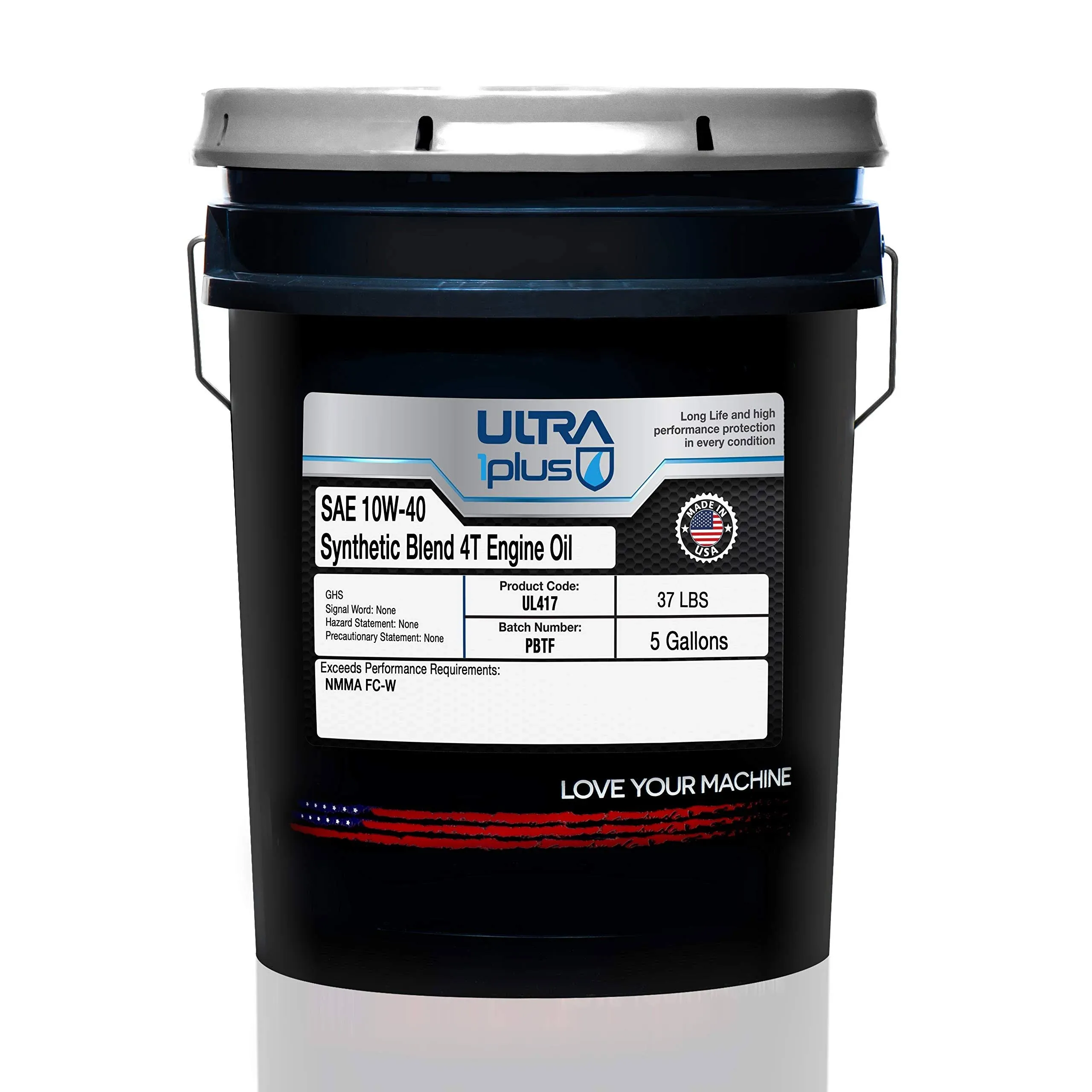 SAE 10W-40 Synthetic Blend 4T Marine Engine Oil, FC-W | Ultra1plus