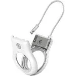 Belkin Secure Holder with Wire Cable for Airtag White MSC009BTWH