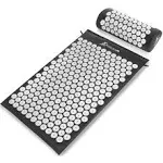 ProsourceFit Acupressure Mat and Pillow Set for Back/Neck Pain Relief and Mus...