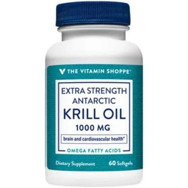 The Vitamin Shoppe Extra Strength Krill Oil