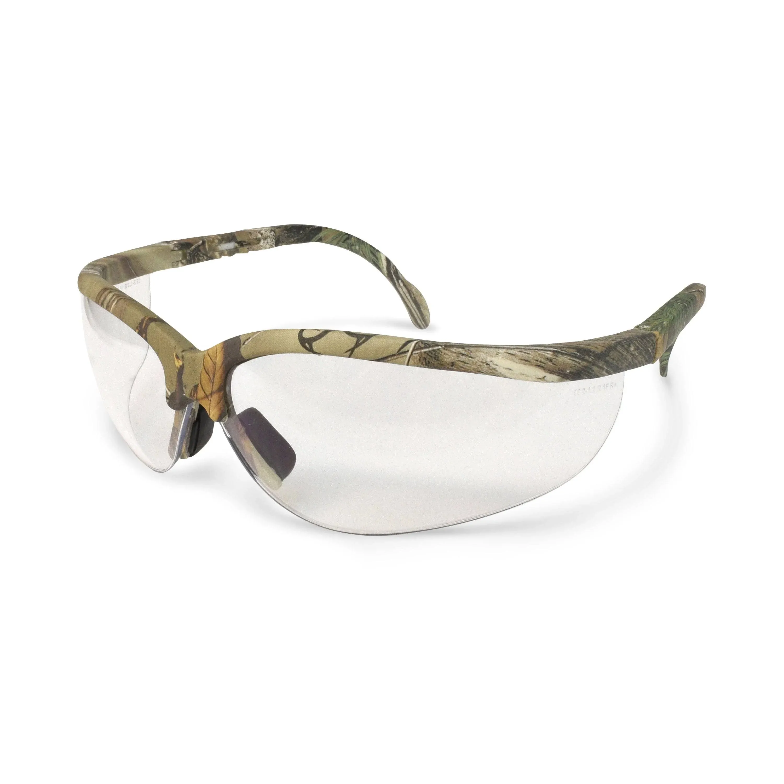 Radians JR4H10ID Safety Glasses, Journey, Clear Lens, Realtree Camo Frame