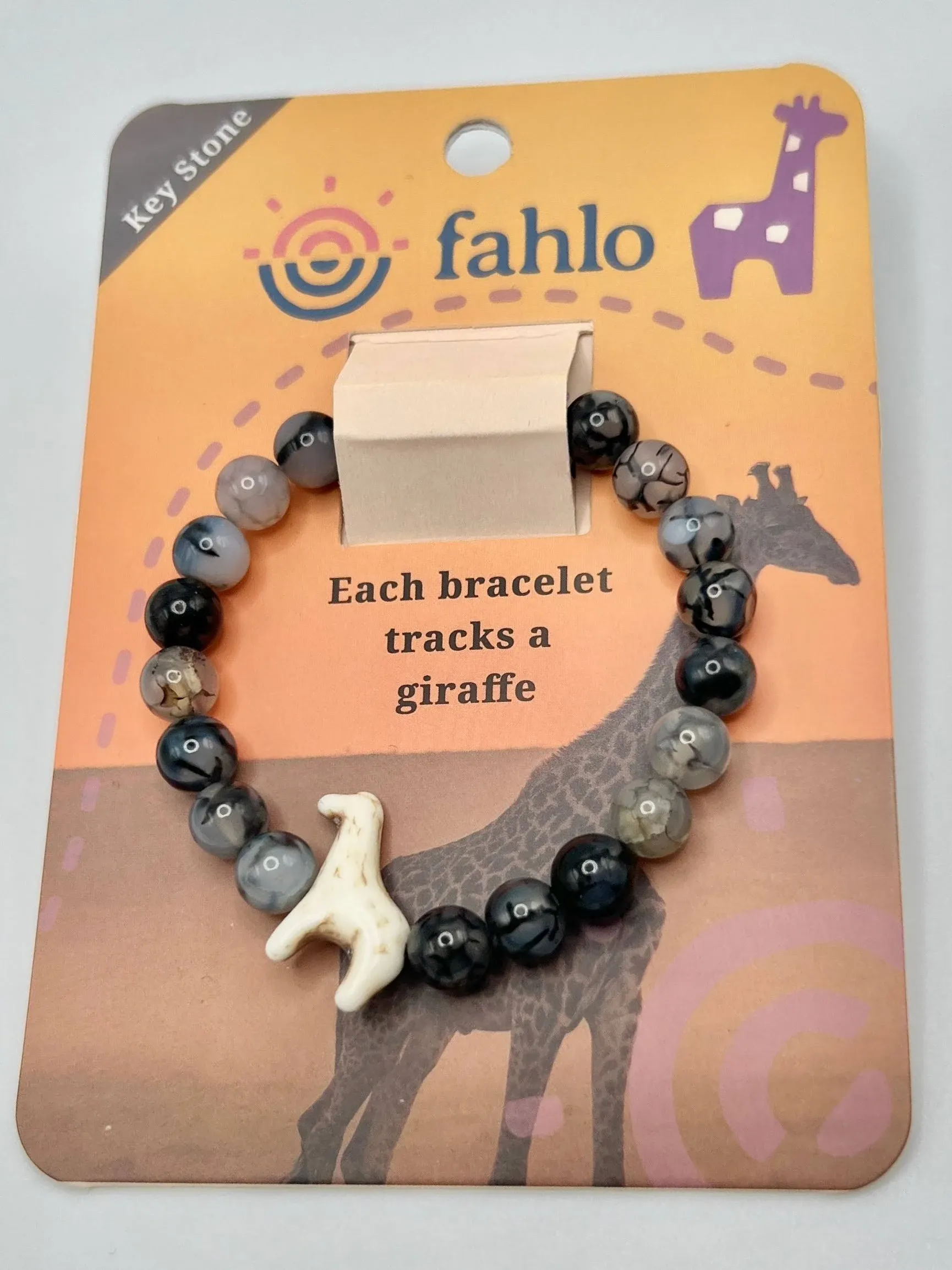 Fahlo Giraffe - The Trek Bracelet Keystone