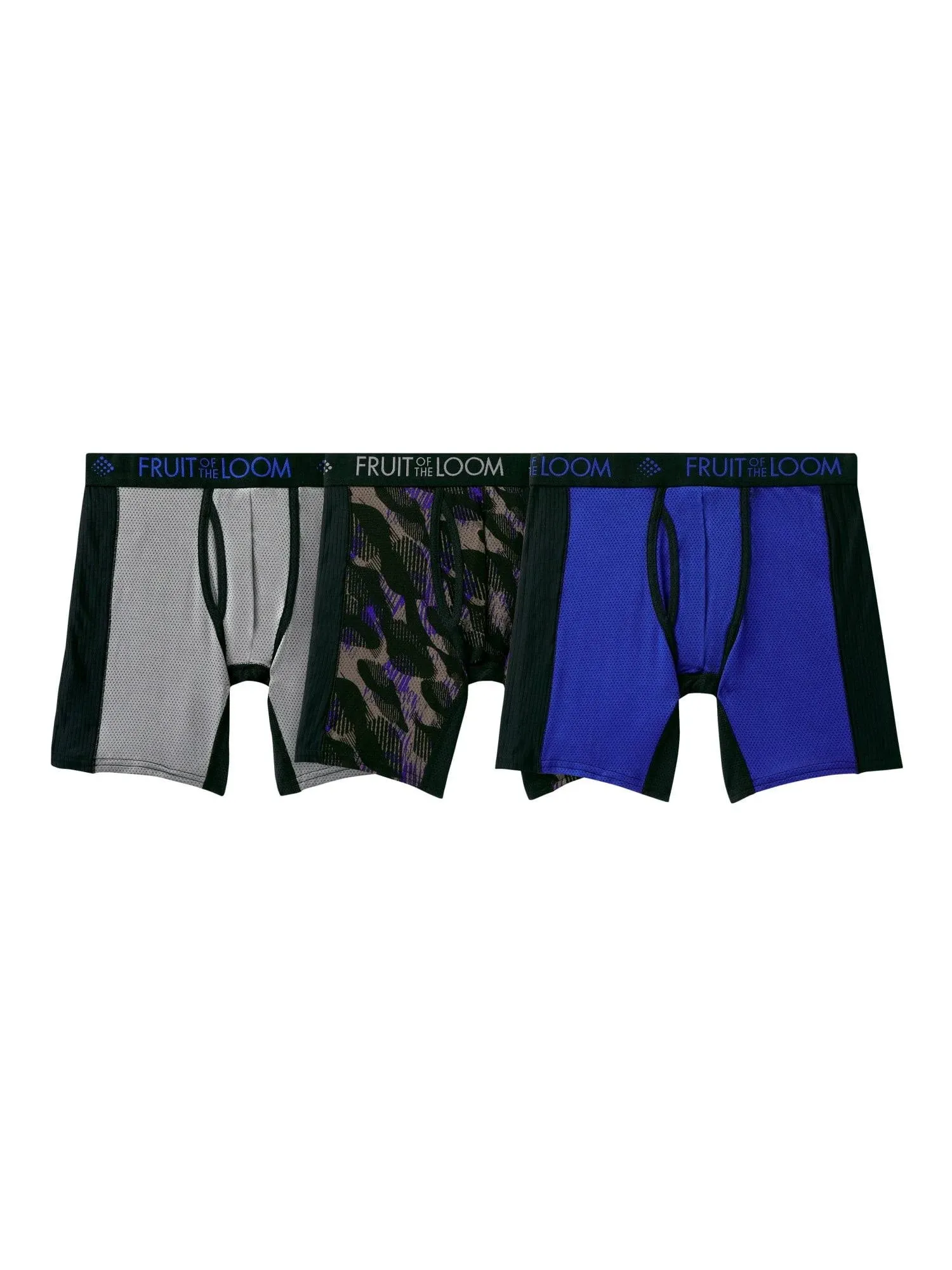 Fruit of the Loom Men's Micro Mesh Boxer Briefs