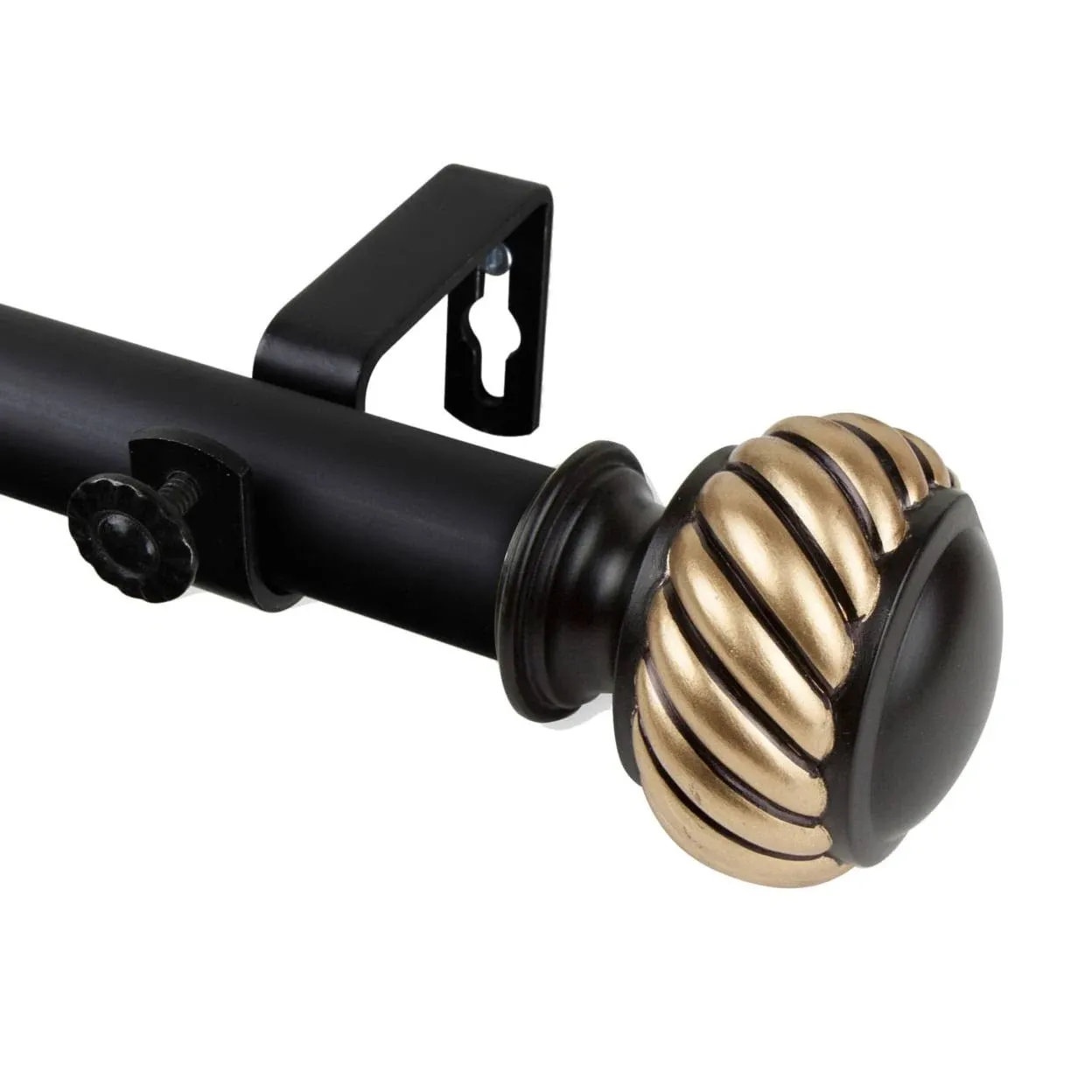 Baldir 1" Single Curtain Rod