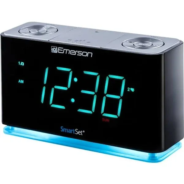 Emerson SmartSet Alarm Clock Radio