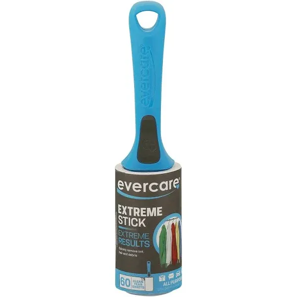 Evercare Garment Lint Roller Extreme Stick Refill - 60 Sheets