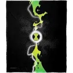 Cartoon Network's Ben 10 Silk Touch Throw Blanket Alien Power