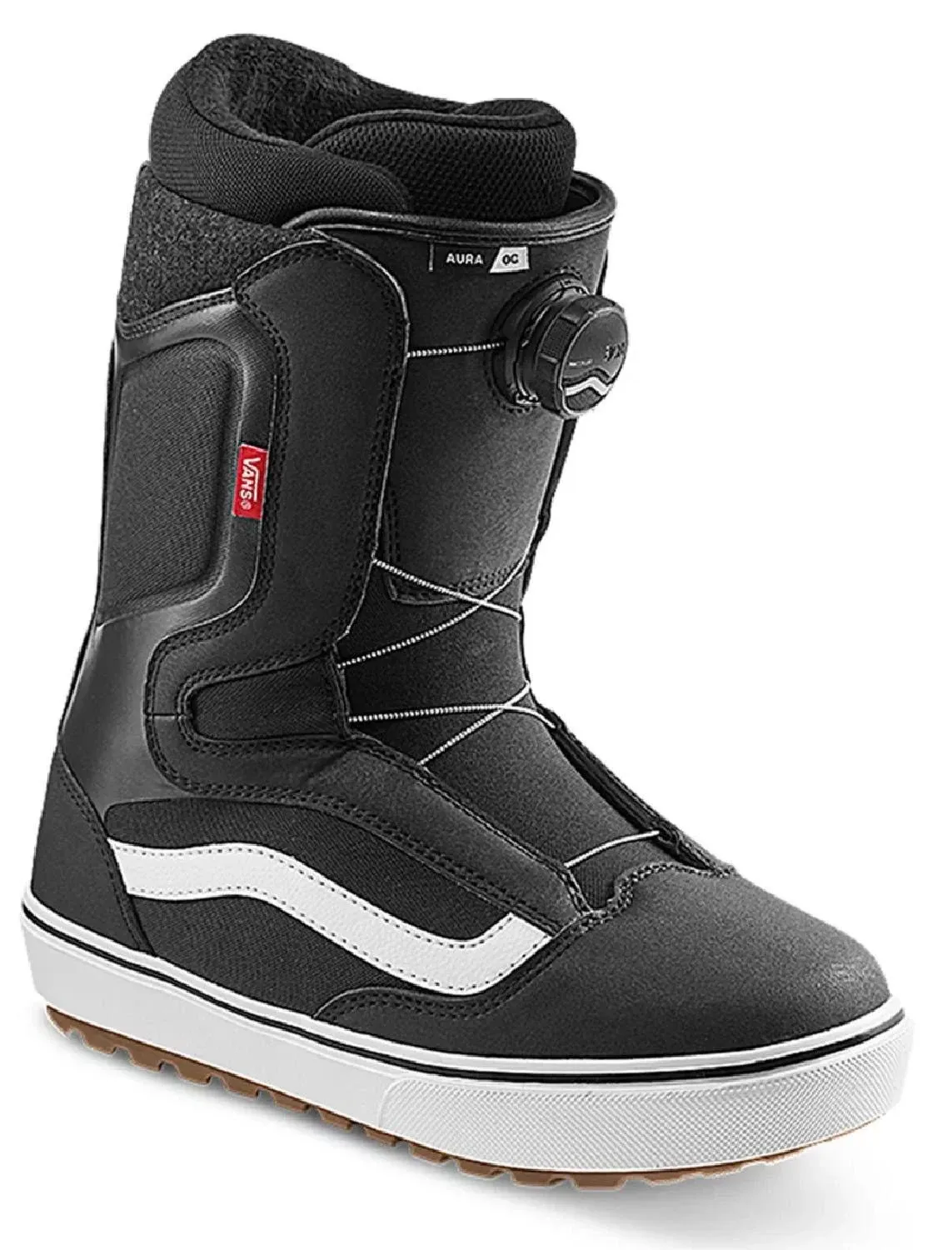 Vans Aura OG Snowboard Boots - Black/White 7